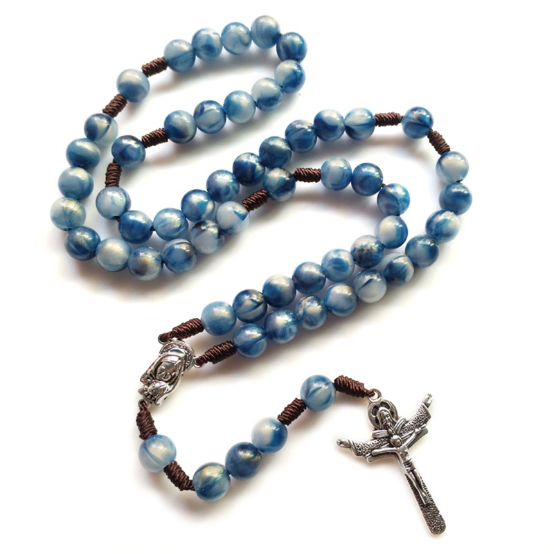 Vòng cổ Chuỗi Hạt Mặt Thánh Giá Mẹ Maria