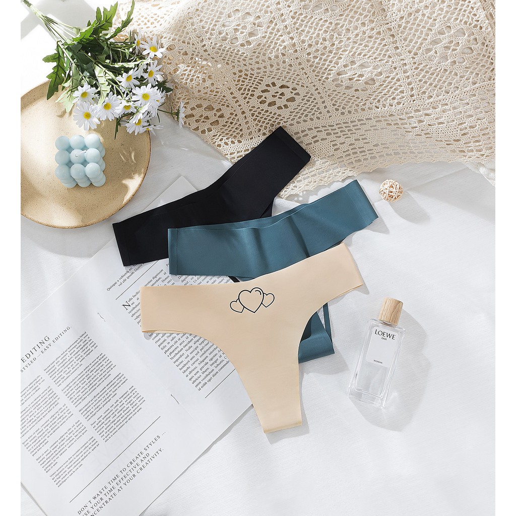 Quần Đúc Su Lọt Khe Solid Blue Tàng Hình Kháng Khuẩn