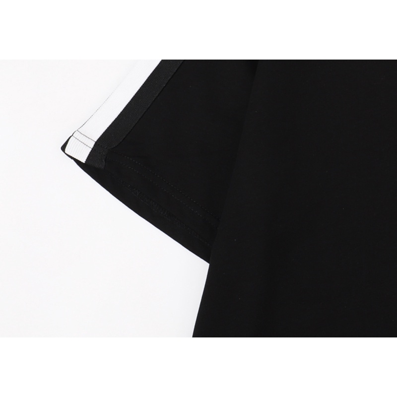 Áo Thun Cotton Ngắn Tay Thêu Chữ Thời Trang Cho Cặp Đôi