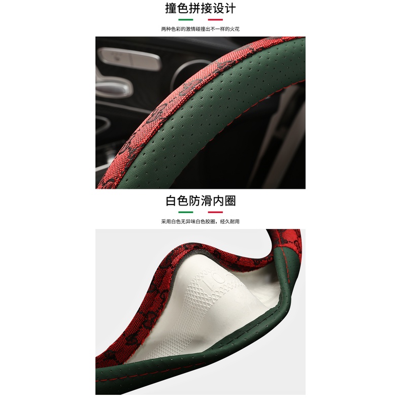 Xe hơi bọc da sợi carbon bọc vô lăng Phụ kiện nội thất 38cm cho Toyota CHR Vios Yaris Camry Corolla Car Styling