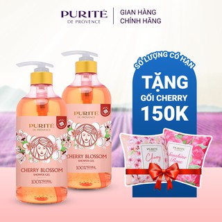 Sữa Tắm Purite By Provence Hương Hoa Anh Đào 850ml