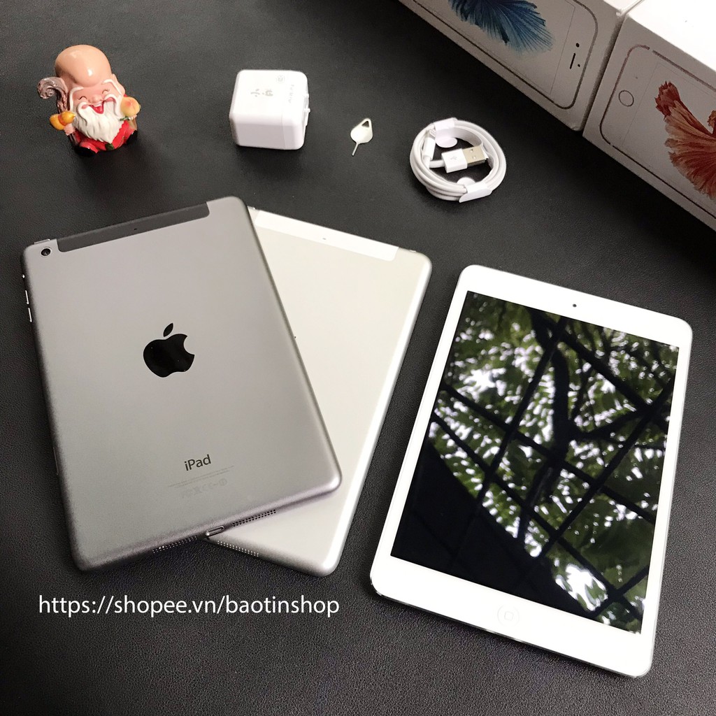 MÁY TÍNH BẢNG IPAD MNI 2 32GB WIFI+4G ZIN ĐẸP 99%