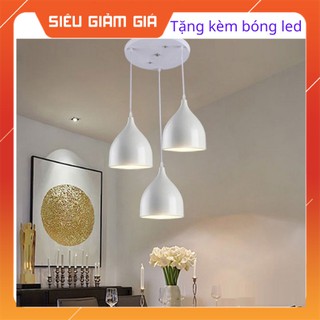Đèn thả bàn ăn đèn thả 3 bóng hiện đại