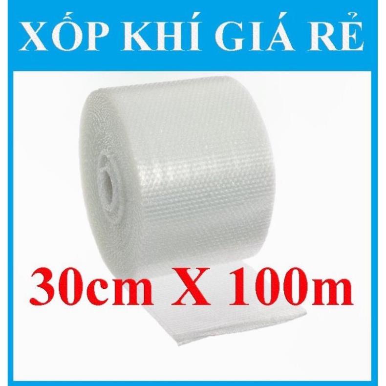 Cuộn xốp nổ 30x 100 mét xốp bong bóng khí bọc hàng giá rẻ