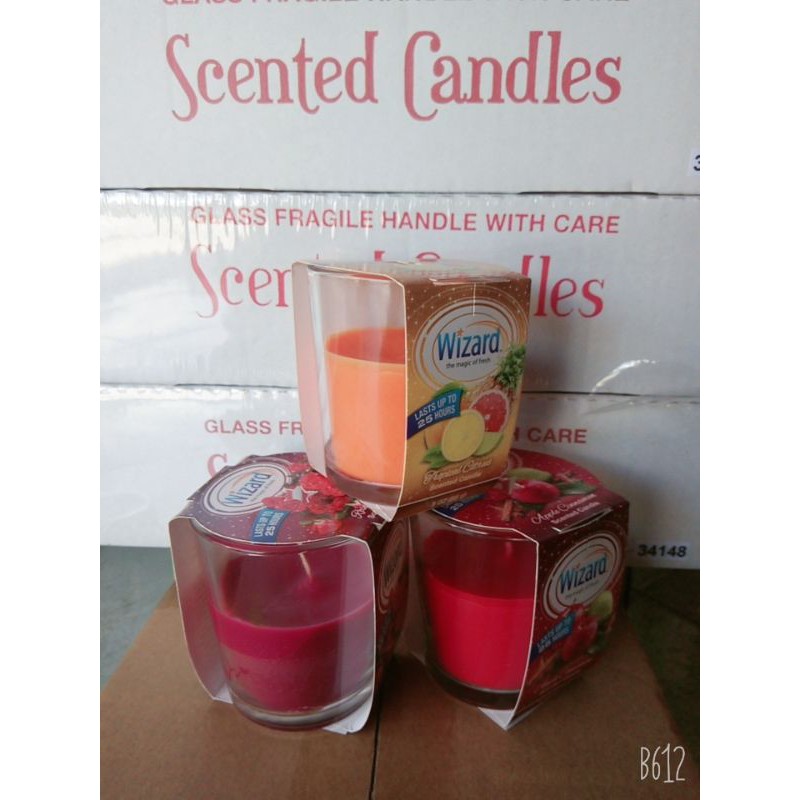 Nến thơm Scented Candles 3 mùi [dạng ly thủy tinh]