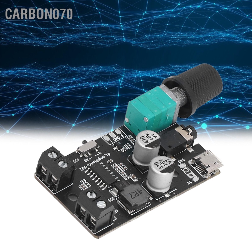 Hàng Sẵn Bảng mạch khuếch đại mini Đầu ra âm thanh nổi 2 Chế độ làm việc Mô-đun công suất cho loa rạp hát cửa hàng【Carbon070】