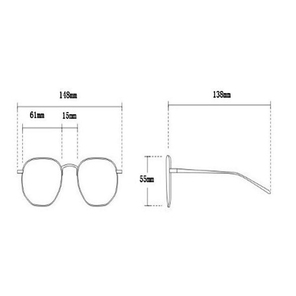 Kính Mát Thời Trang Chống Tia Uv400 Với 5 Màu Tùy Chọn Cho Nam Và Nữ