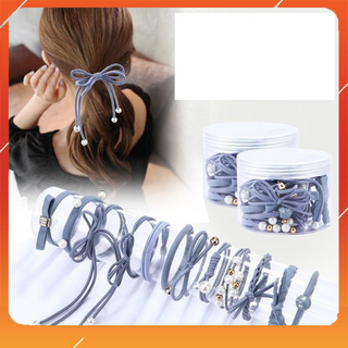 HỘP 12 DÂY CHUN BUỘC TÓC NỮ SIÊU CHẮC (GIAO MẪU NGẪU NHIÊN)