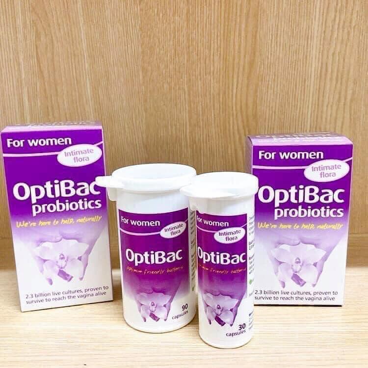 Viên uống Men vi sinh Optibac tím (Optibac For Women) chuẩn nội địa UK