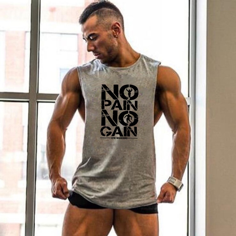 Áo thun ba lỗ thể thao thiết kế thời trang dành cho nam