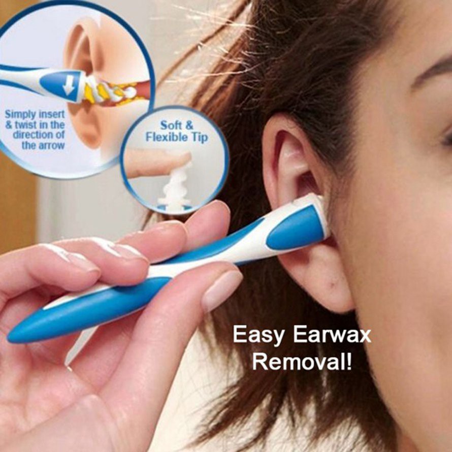 (Hàng Mới Về) Dụng Cụ Ngoáy Tai Thông Minh Hấp Thụ Nước