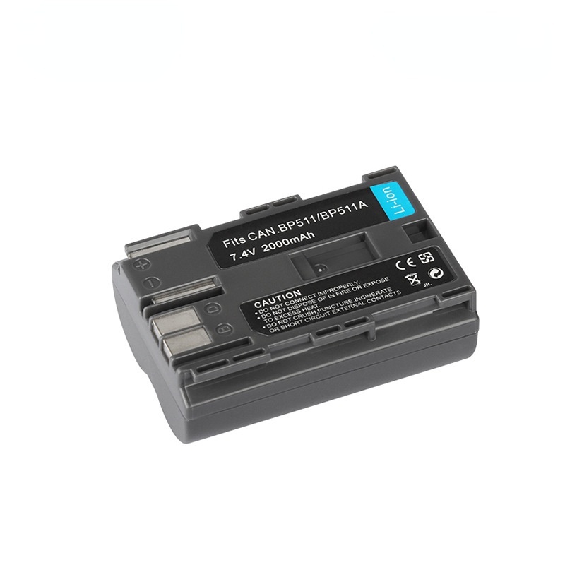 Pin Máy Ảnh Kỹ Thuật Số BP-511 BP 511 BP511 BP511A Cho Canon EOS 40D 300D 5D 20D 30D 50D 5D 10D G5 G6 G1 G2 G3 PRO1Ca