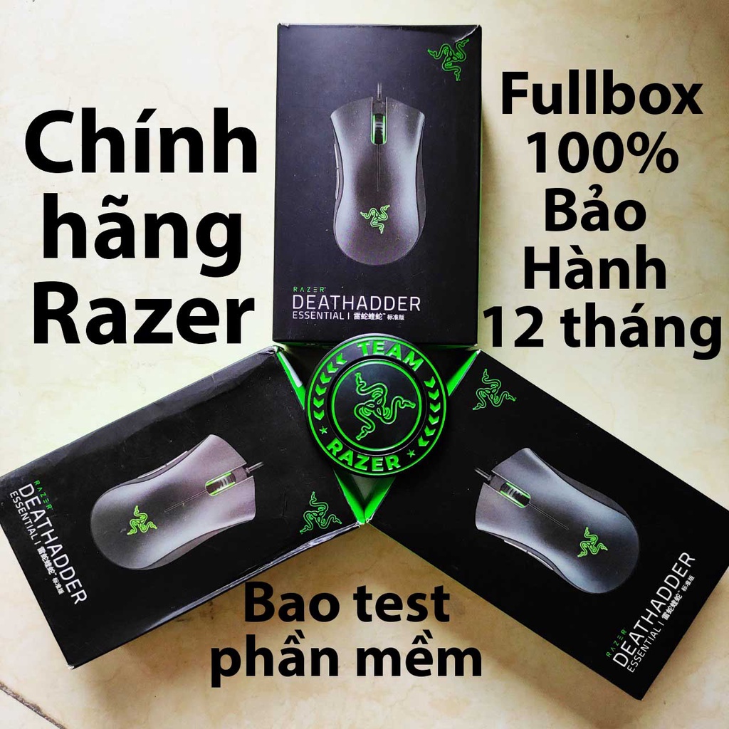 Chuột Game Razer Deathadder Essential - Mới 100% (Hàng Chính Hãng)