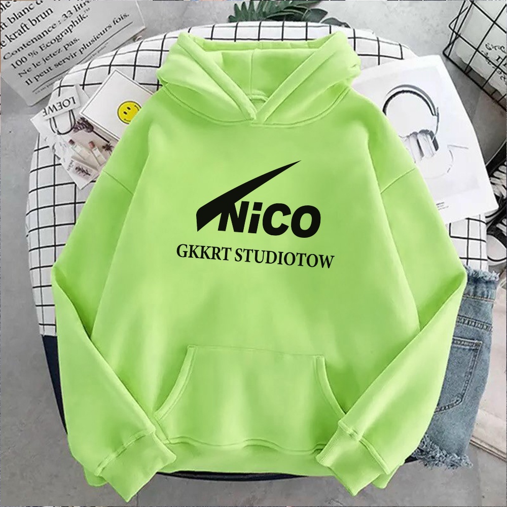 ÁO KHOÁC HOODIE NỈ UNISEX NICO PHOM NAM NỮ ĐỀU MẶC ĐƯỢC NHIỀU MÀU BB HOODIE