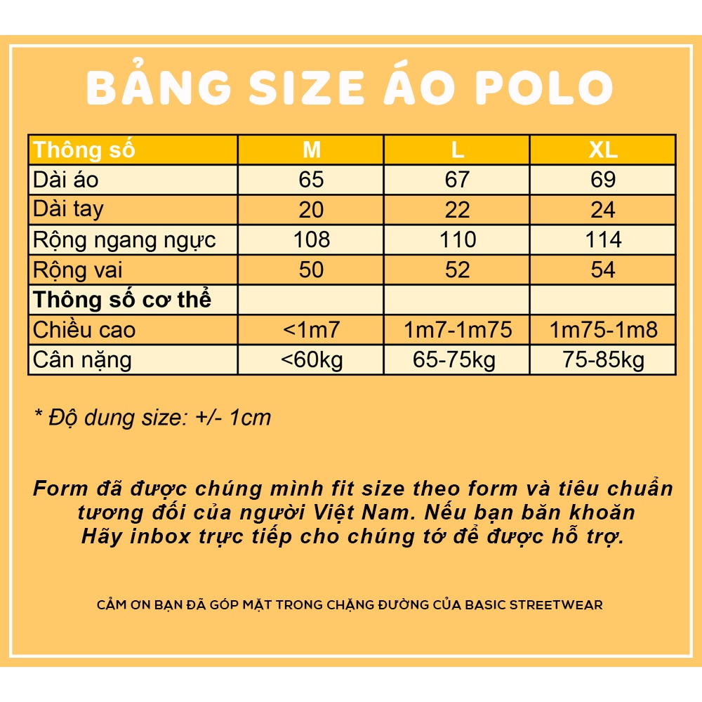 Áo Polo Trơn Basic Streetwear® Nam Nữ 2 Màu - Áo Ngắn Tay TrơnThấm Hút Form Rộng Thời Trang ( APL01 )