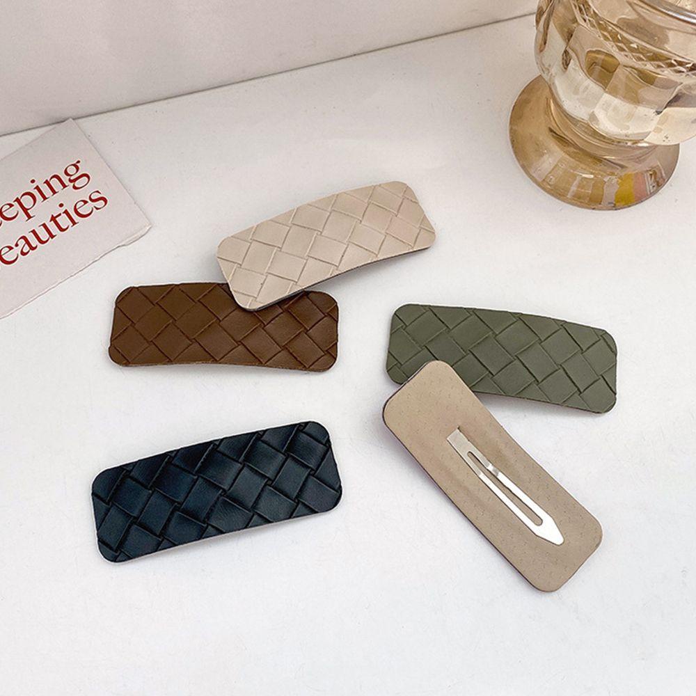 Kẹp Tóc BB Màu Trơn Phong Cách Hàn Quốc Dễ Thương Thời Trang Dự Tiệc