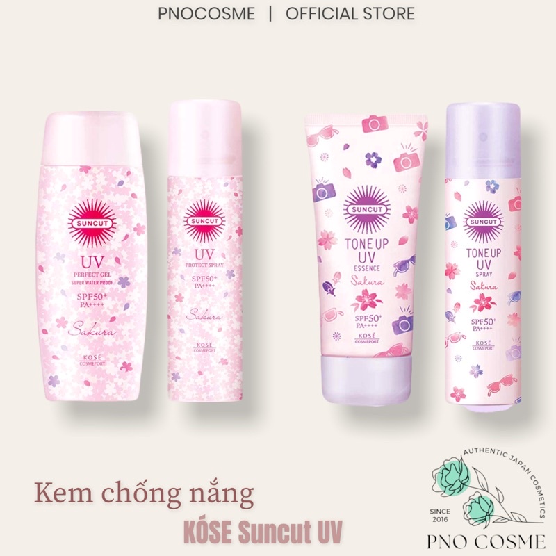 Kem chống nắng Kose Suncut - bản Sakura