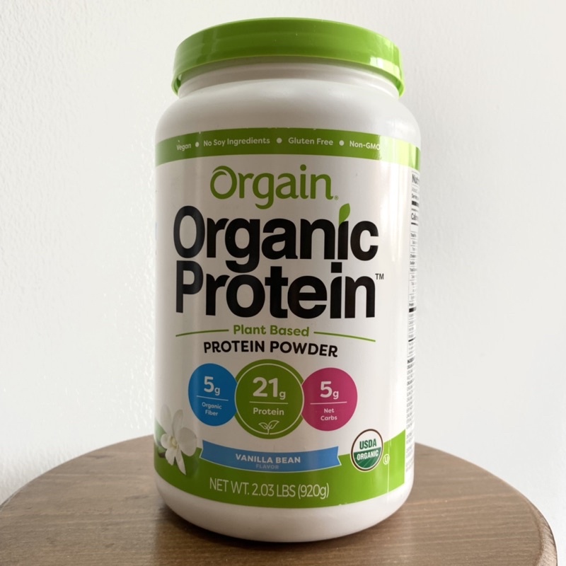 Bột đạm thực vật hữu cơ Orgain Organic Protein powder vị vanilla 920g order US by air