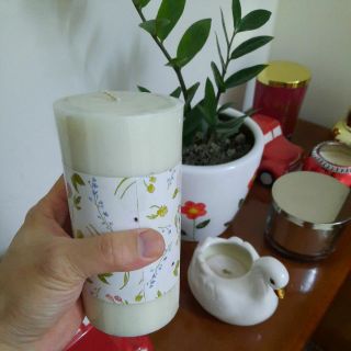 Nến trụ tròn Spa xuất Mỹ kích thước 7*15cm còn 4 màu