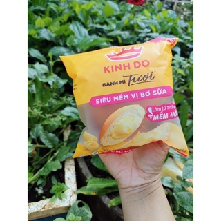 Combo 10 cái bánh mì tươi siêu mềm kinh đô hsd:7-10 ngày
