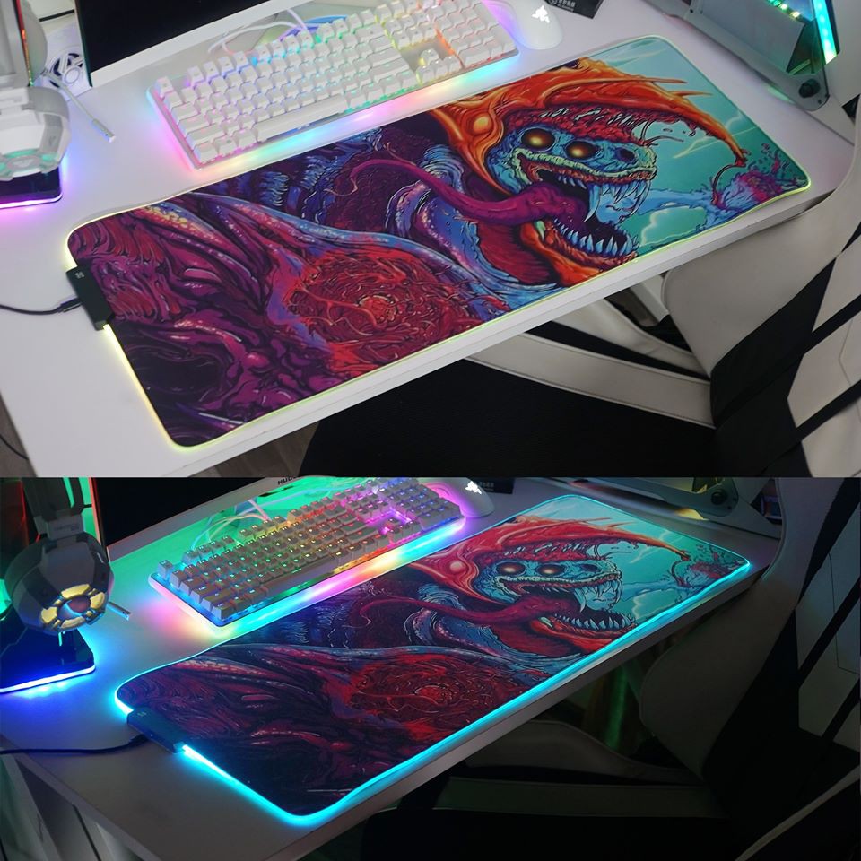 LÓT CHUỘT, PAD CHUỘT LED RGB SIZE 80X30 | WebRaoVat - webraovat.net.vn