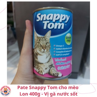 Pate Snappy Tom cho mèo lớn và mèo con