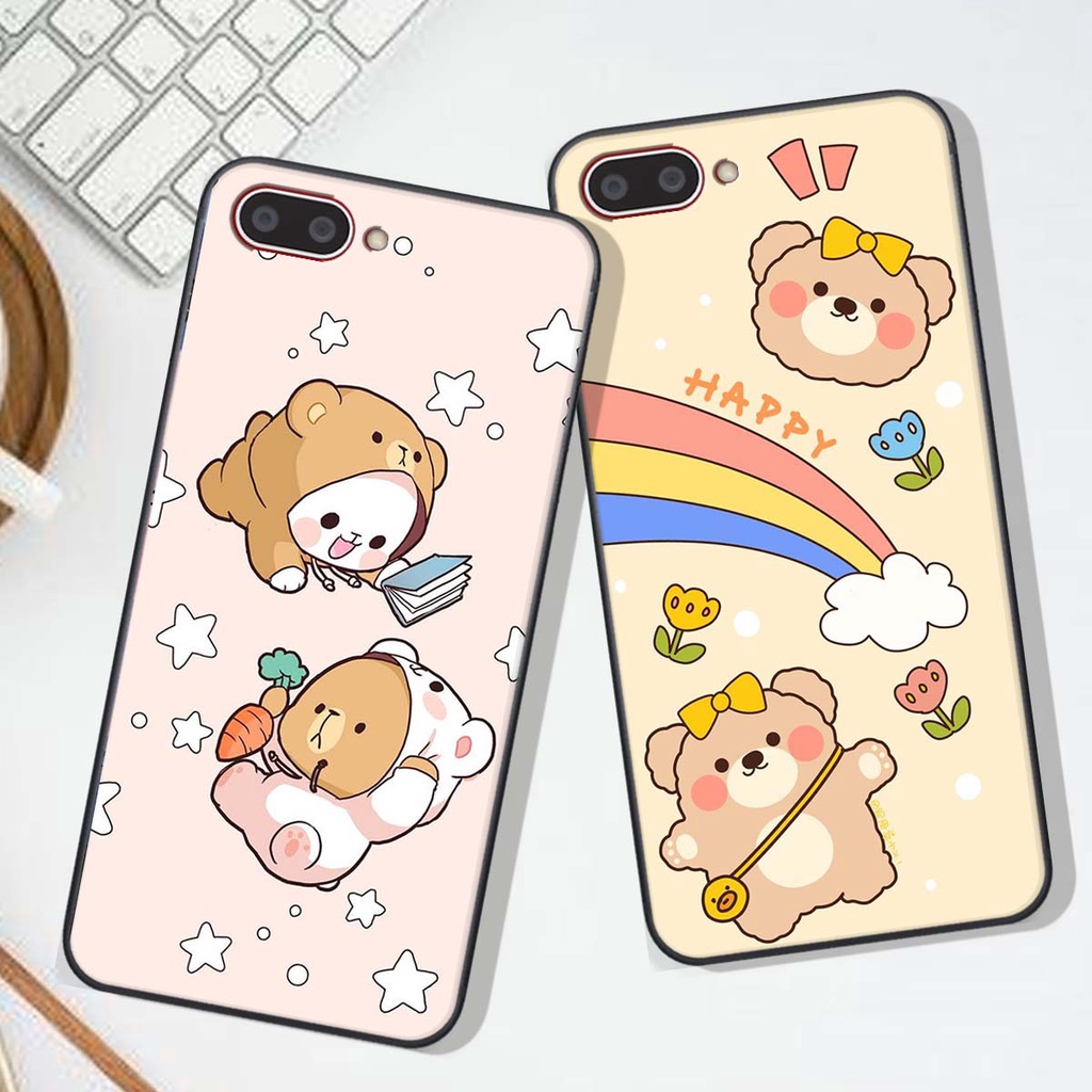 Ốp lưng Oppo A3S / A1K in hình Gấu xinh xắn, Bò sữa đáng yêu,  ĐẸP -  RẺ - XINH - ĐỘC ĐÁO
