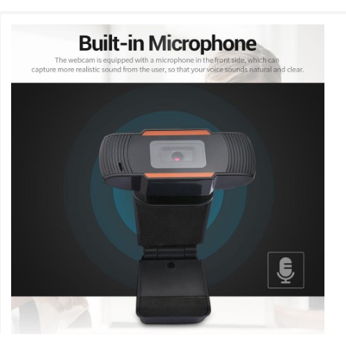 Webcam 720 Hd (usb Cable + 3.5mm) Kèm Mic | BigBuy360 - bigbuy360.vn
