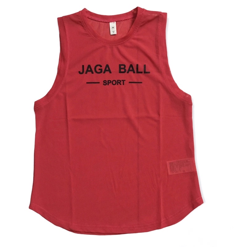 Áo tank lưới sát nách Jaga Ball thể thao tập gym yoga nữ co giãn 4 chiều