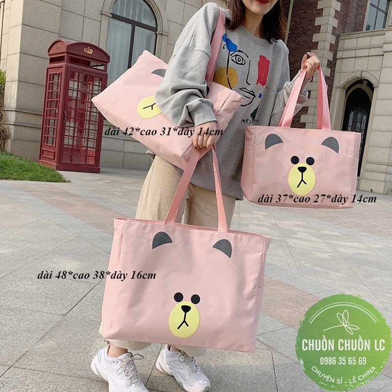 Túi gấu dễ thương đi du lịch, đi học, đi tập, đi chơi