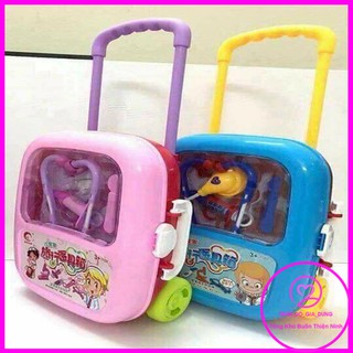 BỘ ĐỒ CHƠI BÁC SĨ CÓ VA LY KÉO CAO CẤP