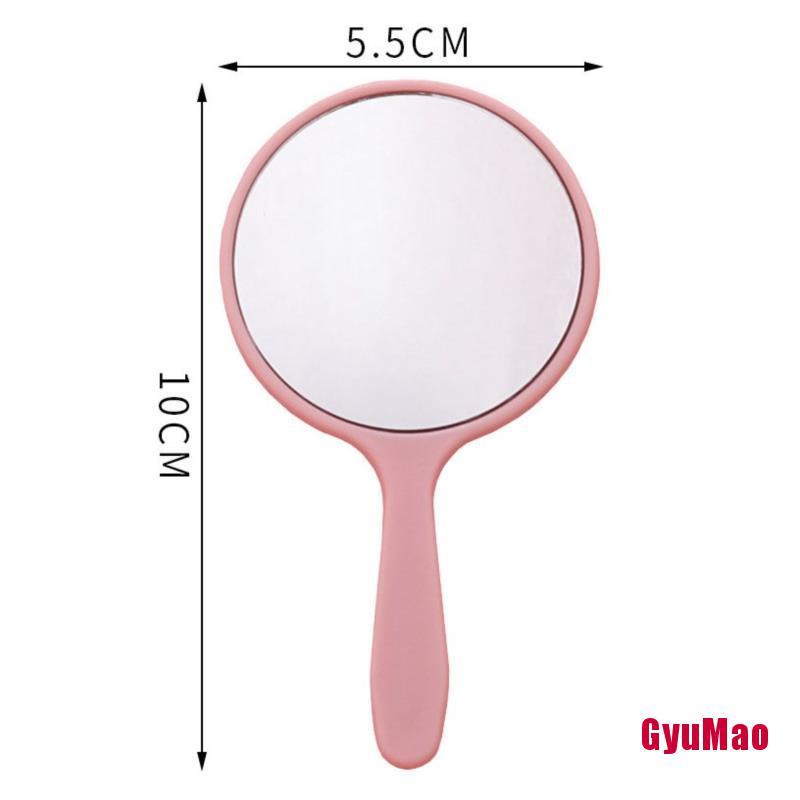 Gương Trang Điểm Hình Tròn Có Tay Cầm Tiện Dụng