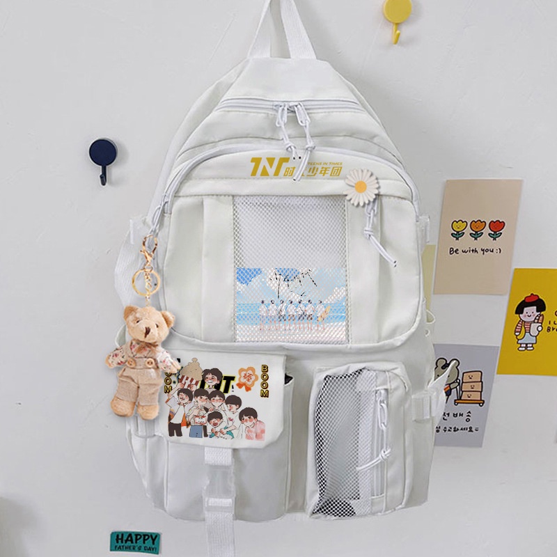 Tnt Times Youth League Balo Đi Học Phiên Bản Merchandise Ma Jiaqi Song Yaxuan Cho Học Sinh Nam Và Nữ
