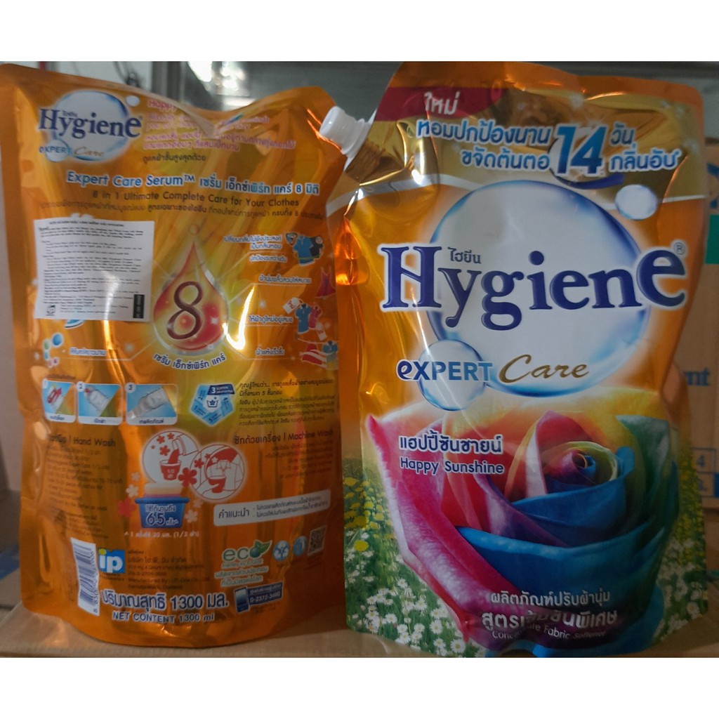 Nước xả vải Hygiene đậm đặc túi 1.150 lít