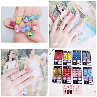 Dán móng tay bt21 blackpink