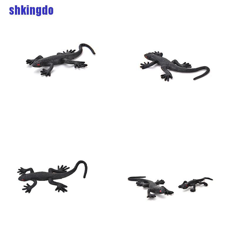 Set 2 mô hình thằn lằn đồ chơi bằng nhựa vui nhộn