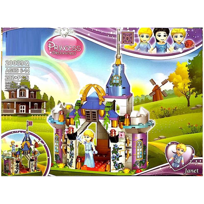 Lắp ráp Friends 20039Q - Lâu đài công chúa Janet