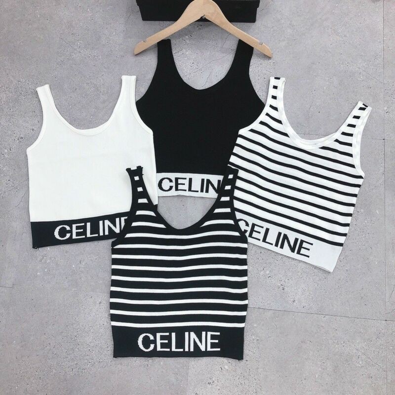 Áo ba lỗ nữ Montoghi kiểu dáng croptop Quảng Châu nhiều màu sắc