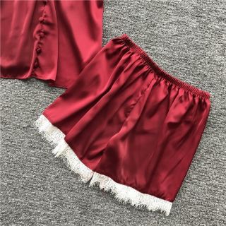 [ Đen - Đỏ - Cam ] ĐỒ BỘ MẶC NHÀ - BỘ NGỦ PHI LỤA HÀNG QUẢNG CHÂU CAO CẤP