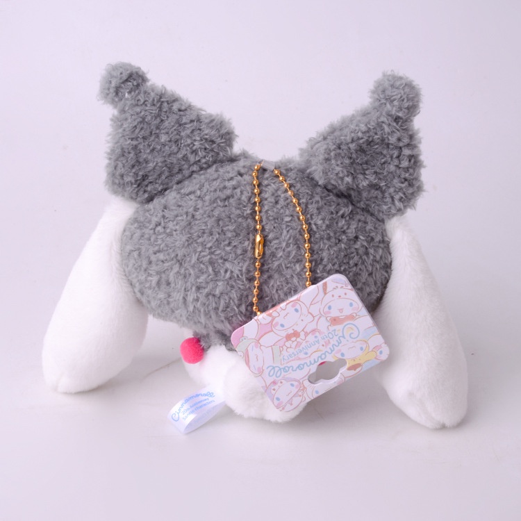 SANRIO Móc Khóa Hình Búp Bê Kuromi Melody Purin Pochacco Nhồi Bông Đáng Yêu