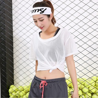 Áo lưới tập gym yoga đi biển-ATTG5