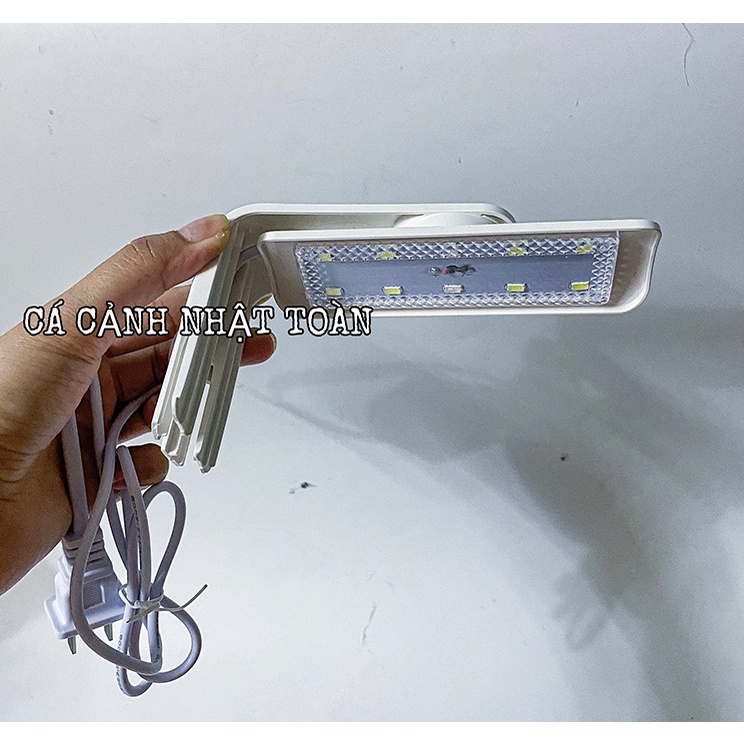 ĐÈN LED KẸP CHO BỂ CÁ CẢNH JENECA D9 MÀU TRẮNG