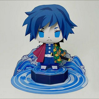 Mô hình giấy anime Tomioka Giyuu Hơi Thở của Nước-Thức thứ mười một: Lặng (Nagi) [Demon slayer/Kimetsu no Yaiba]