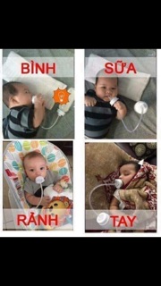 Bình sữa Thông minh- bình sữa rảnh tay