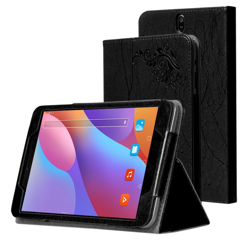 for CHUWI Hi8 Air Tablet Stand Flip Case with Arm Strap Leather Case