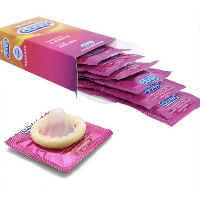 Bao cao su Durex Pleasuremax hộp 12 chiếc bcs gân gai  tạo cảm xúc mãnh liệt Sói.official