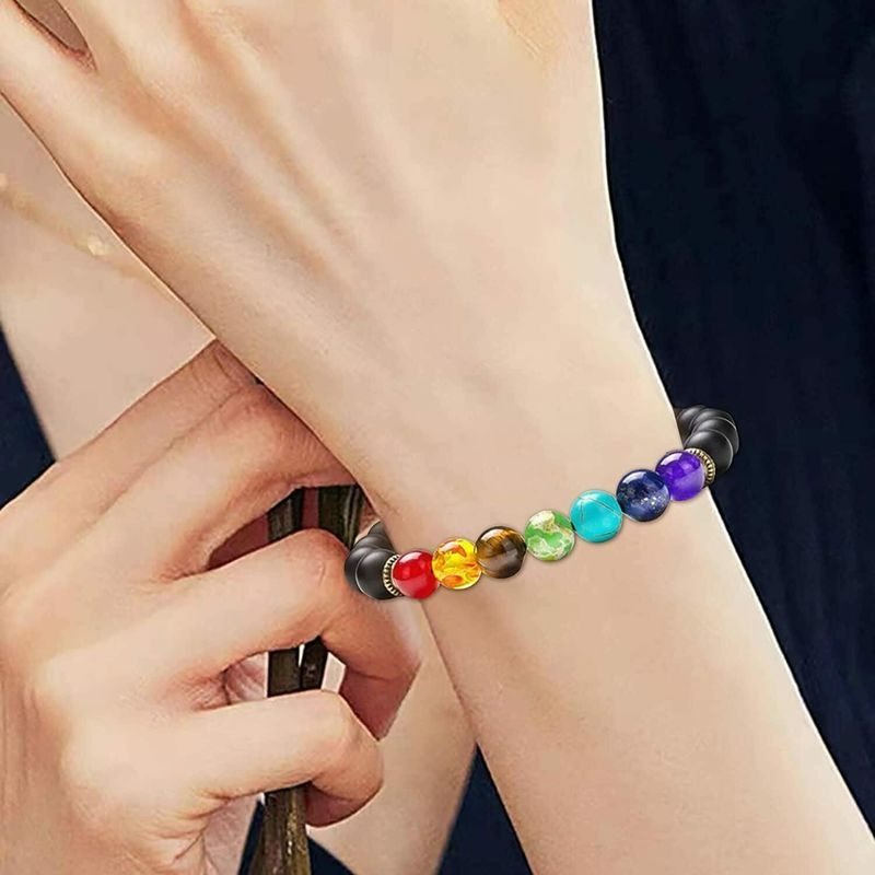 Vòng Tay Chuỗi Hạt Đá Tự Nhiên Có Thể Điều Chỉnh