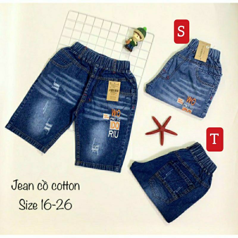 XẢ LẺ SIZE BCQ3 (25KG-55kg) quần jean bé trai đại cồ.90