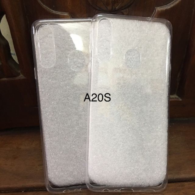 Ốp lưng silicon dẻo trong suốt Samsung Galaxy A20s siêu mỏng