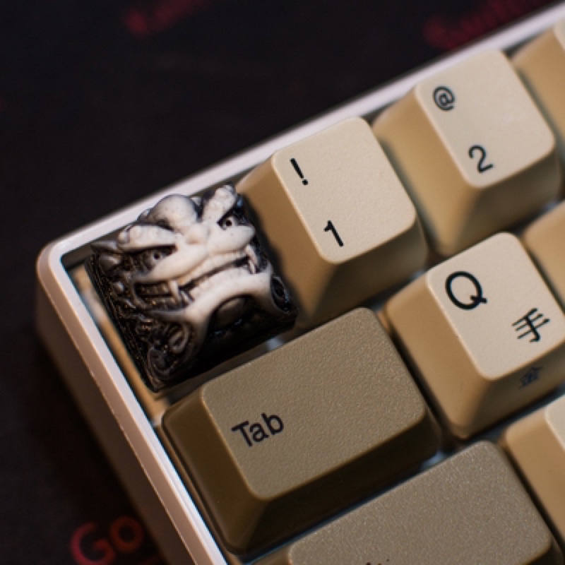 Keycap Artisan ShiShi Clone trang trí bàn phím cơ Lionvn